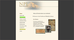 Desktop Screenshot of nwpl.org